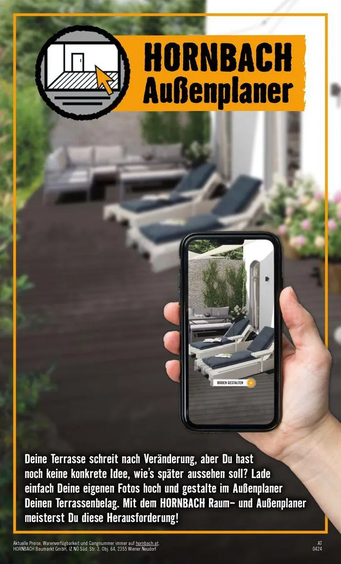 Terrasse von 5. Juni bis 31. Dezember 2024 - Flugblätt seite 54