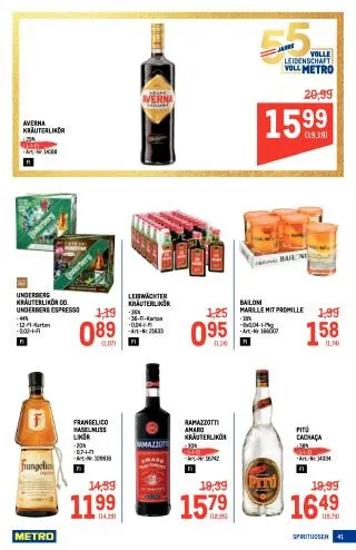 METRO Flugblatt Food - Metro Profi von 17. September bis 30. September 2026 - Flugblätt seite  41