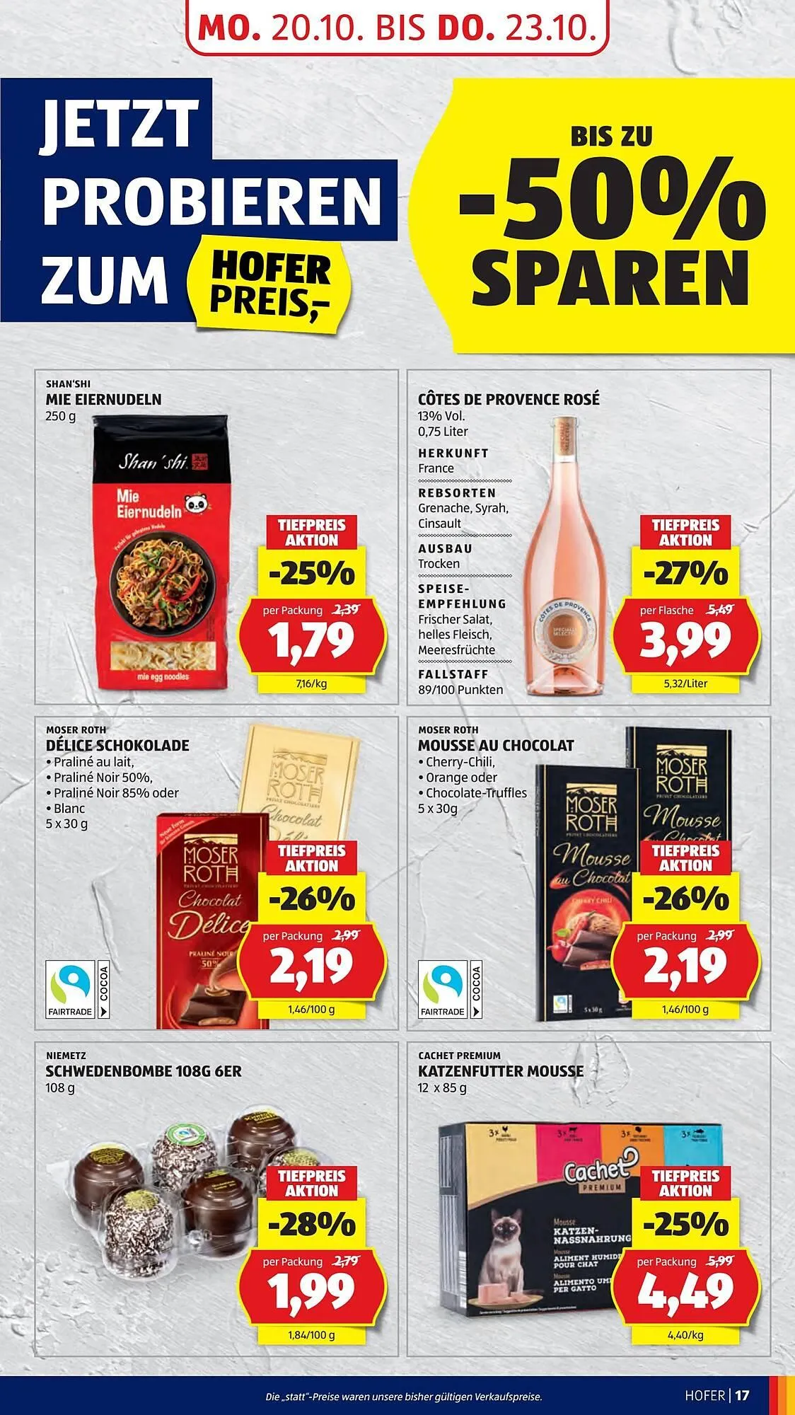 Hofer Flugblatt von 17. Oktober bis 23. Oktober 2025 - Flugblätt seite  19
