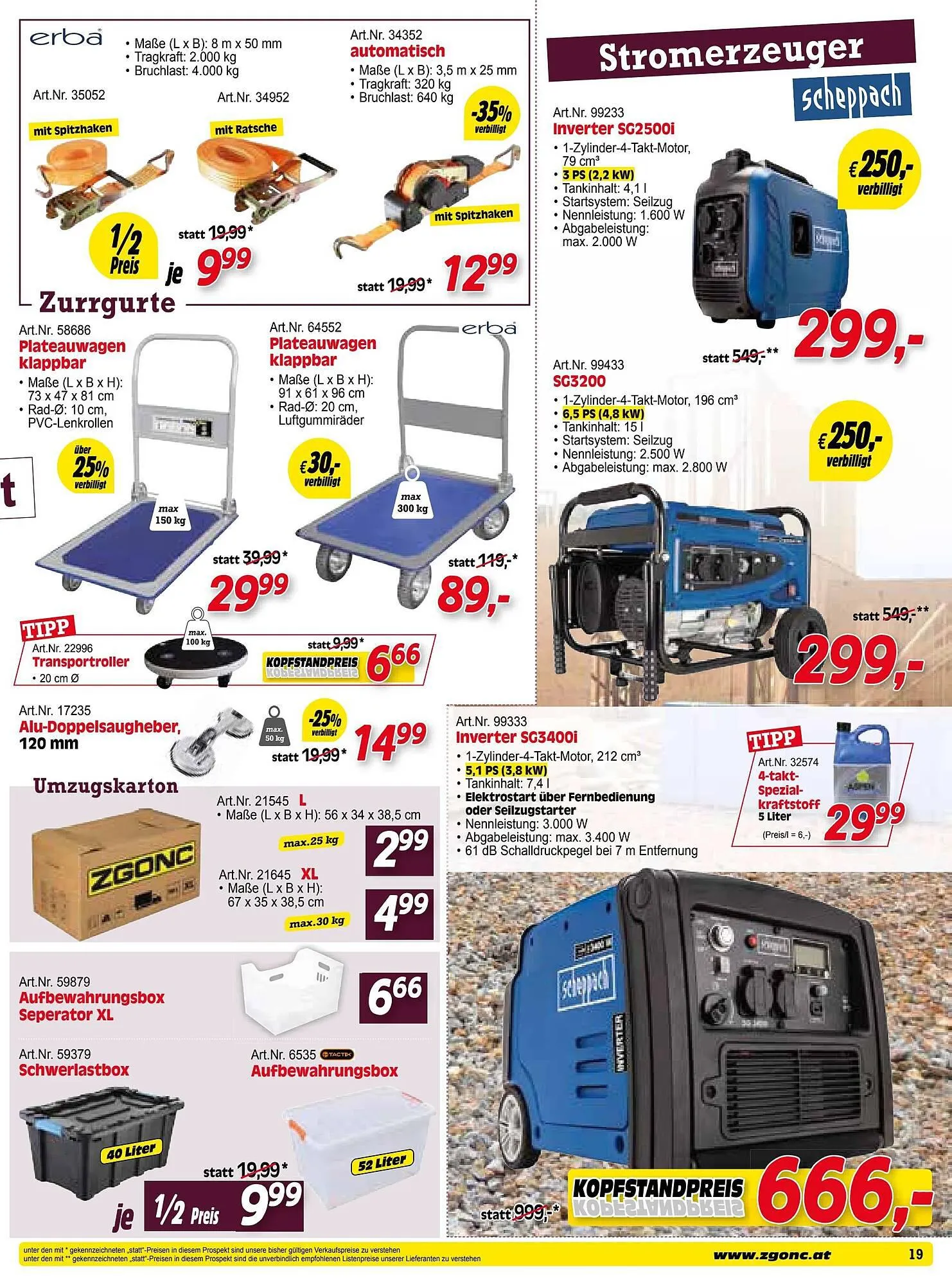 Zgonc Flugblatt von 30. September bis 31. Oktober 2023 - Flugblätt seite 19