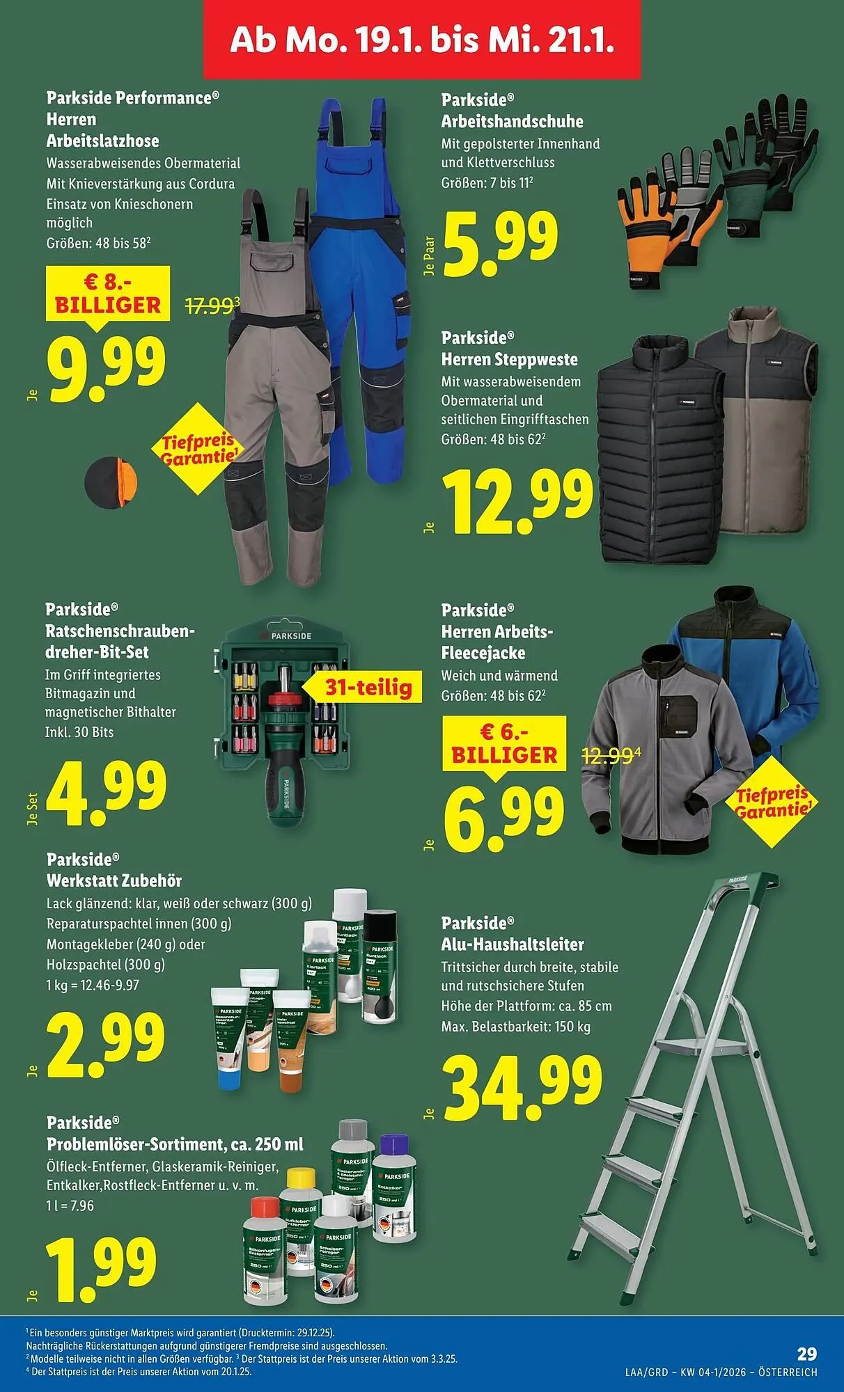 Lidl Flugblatt von 15. Jänner bis 22. Jänner 2026 - Flugblätt seite  33