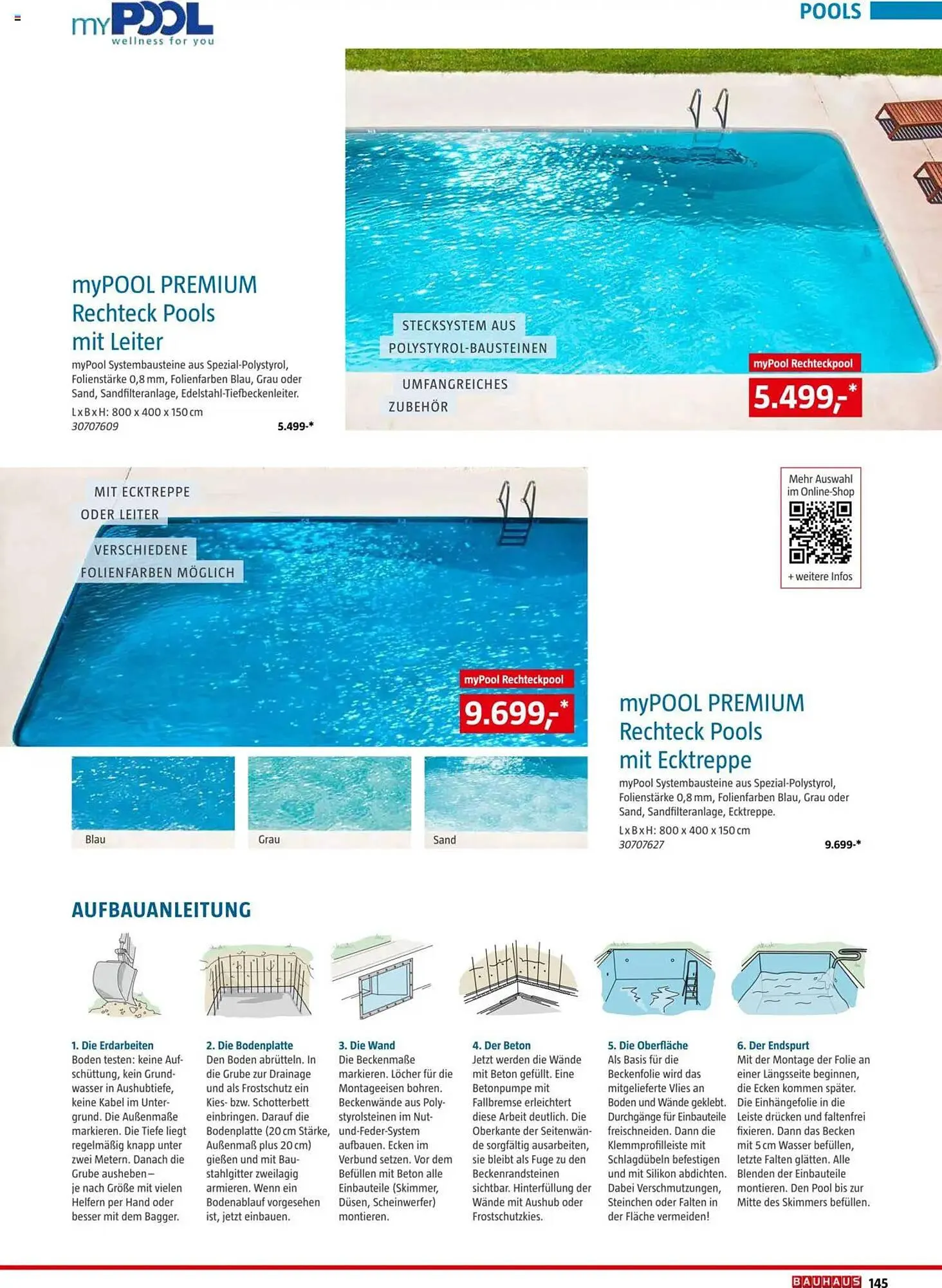 Bauhaus Flugblatt von 4. März bis 4. Jänner 2026 - Flugblätt seite 145