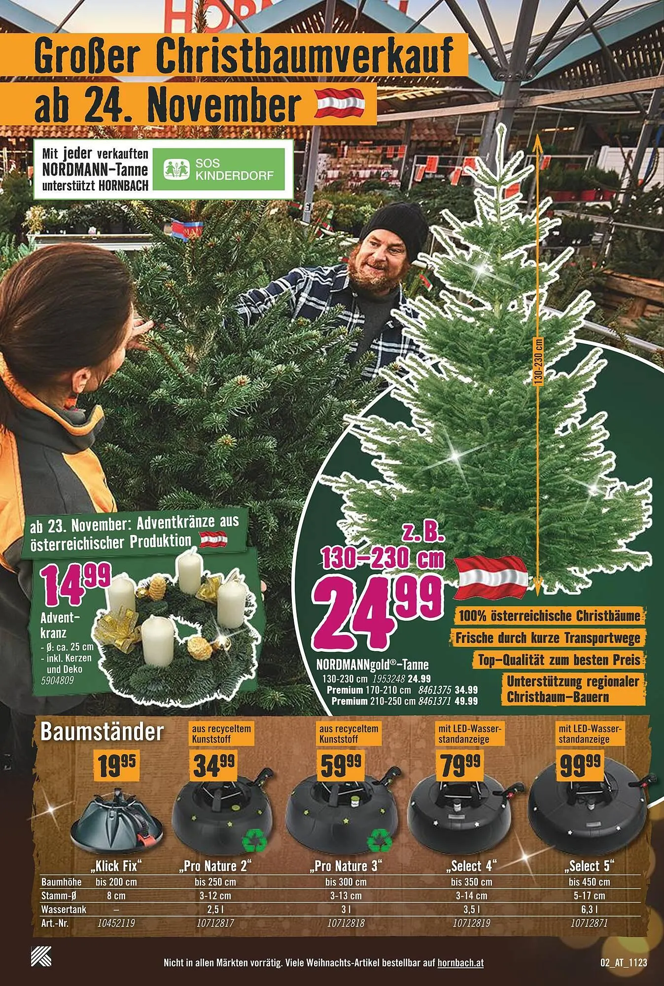 Hornbach Flugblatt von 6. Dezember bis 22. Dezember 2023 - Flugblätt seite 2