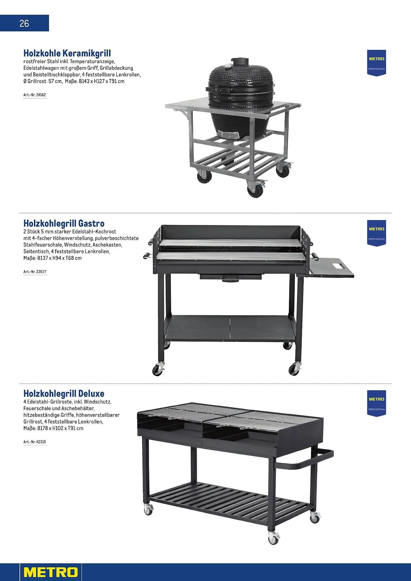 Metro Flugblatt von 25. März bis 31. Dezember 2026 - Flugblätt seite  26