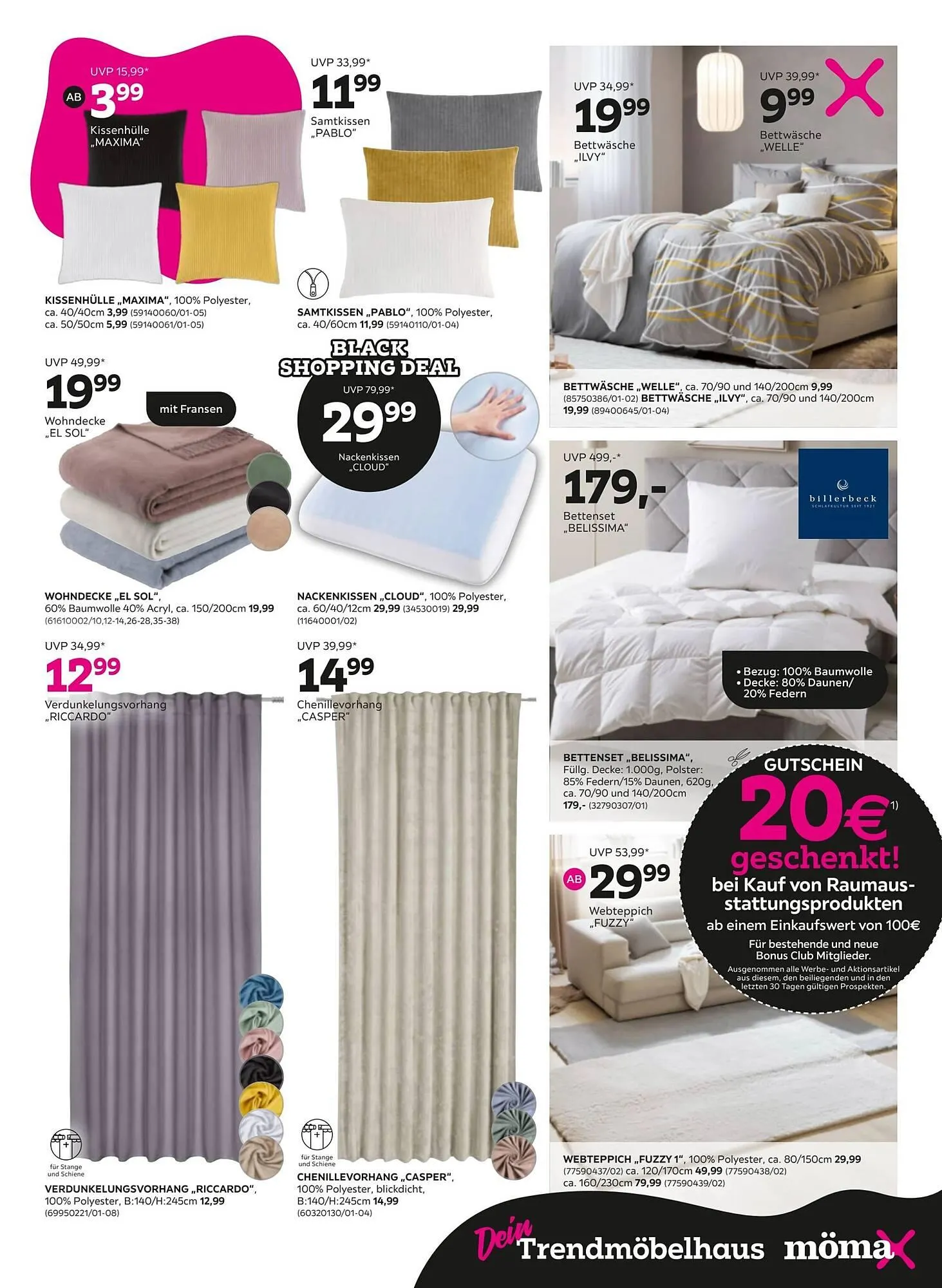 Mömax Flugblatt von 11. November bis 19. November 2025 - Flugblätt seite 3