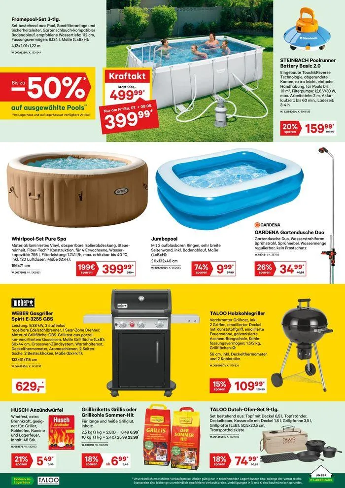 Salzburger Lagerhaus Katalog von 2. Juni bis 16. Juni 2024 - Flugblätt seite  3