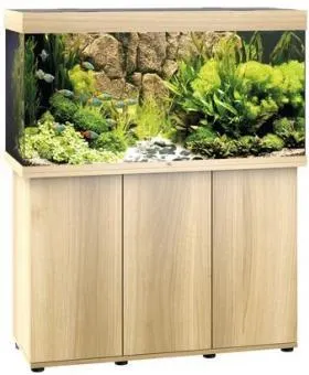 JUWEL Rio 350 LED Aquarium- Schrankkombination helles Holz