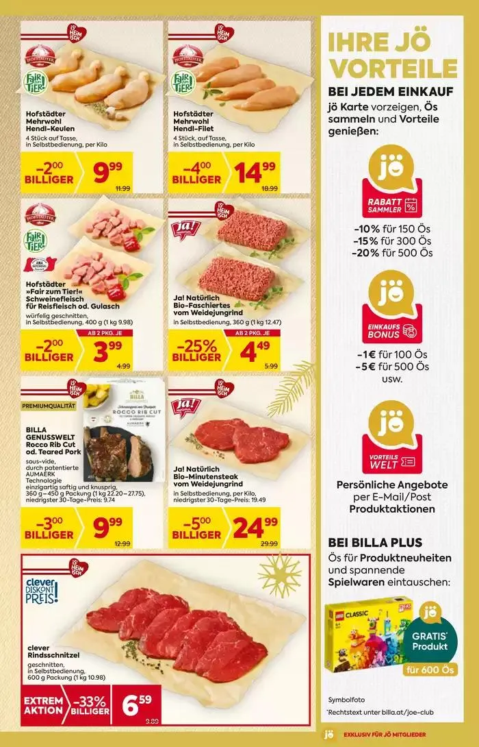 BILLA PLUS Flugblatt von 28. November bis 12. Dezember 2024 - Flugblätt seite 7