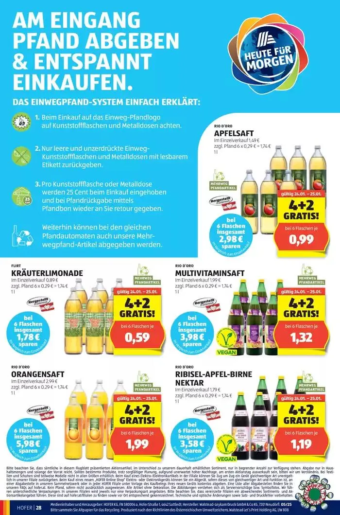 Blättern Sie online im HOFER Flugblatt von 22. Jänner bis 5. Februar 2025 - Flugblätt seite  32