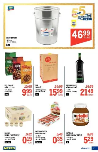 METRO Flugblatt -Profi von 19. März bis 1. April 2026 - Flugblätt seite  27