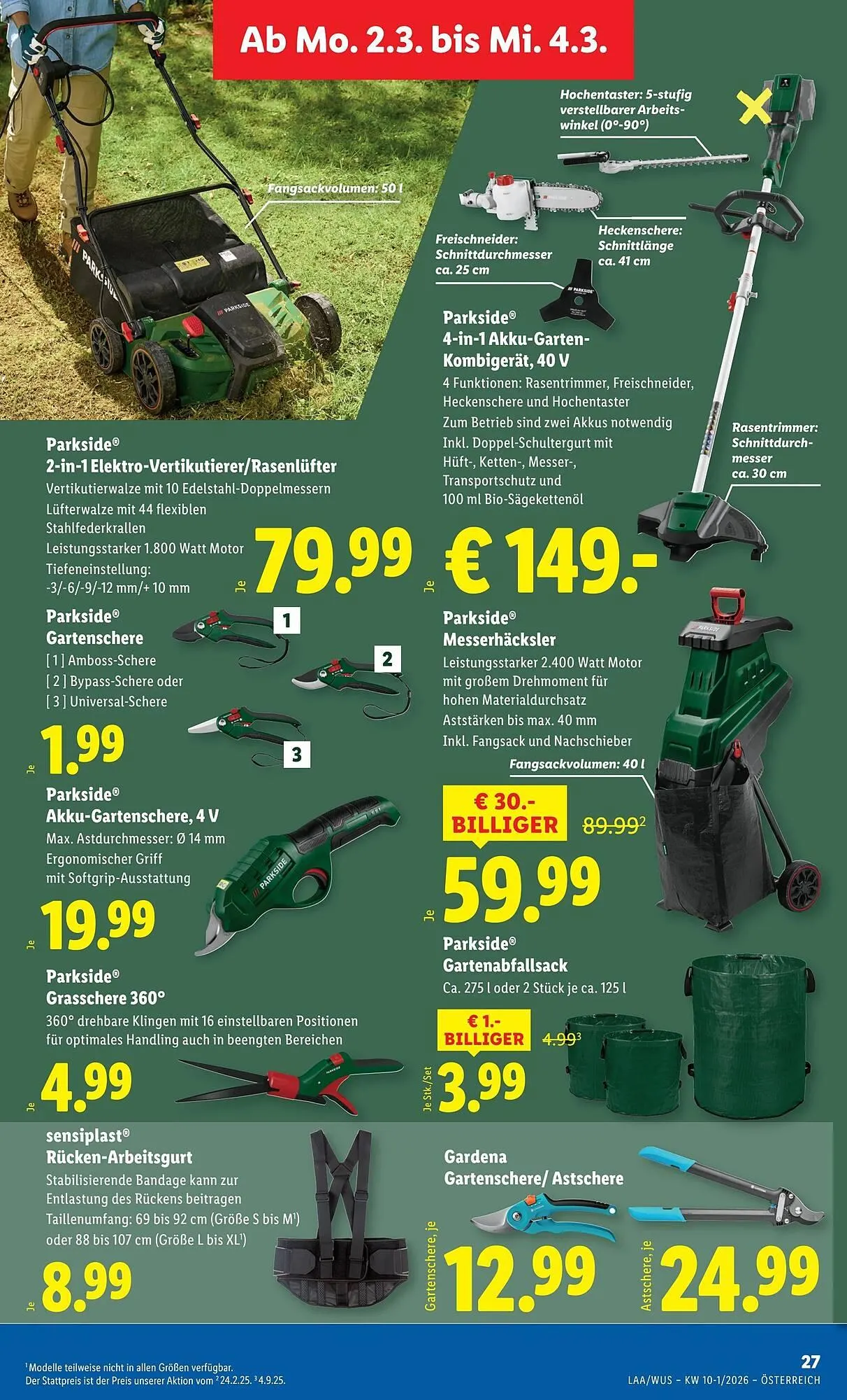 Lidl Flugblatt von 26. Februar bis 5. März 2026 - Flugblätt seite 32