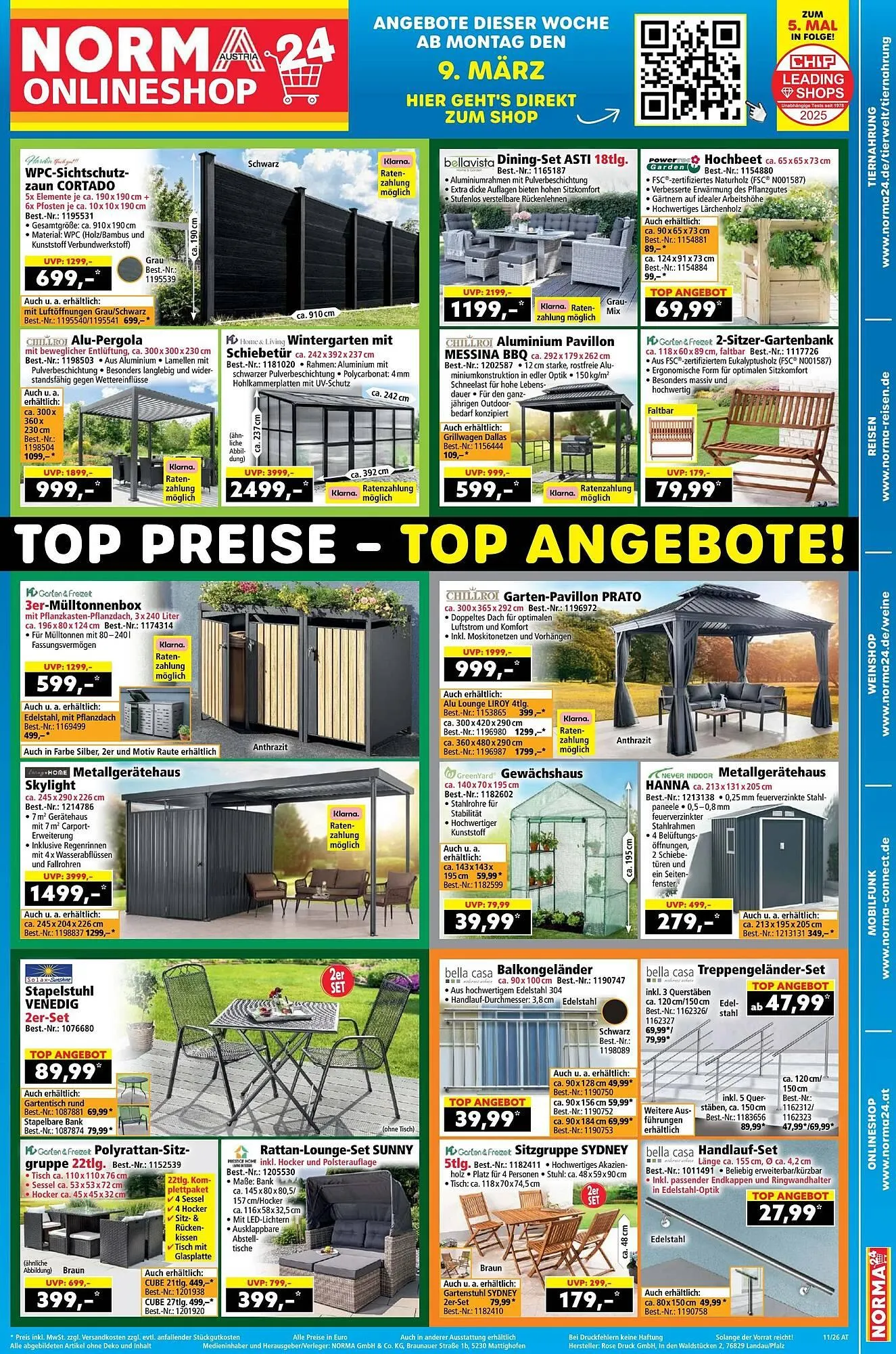 Norma Prospekt von 9. März bis 15. März 2026 - Flugblätt seite  17