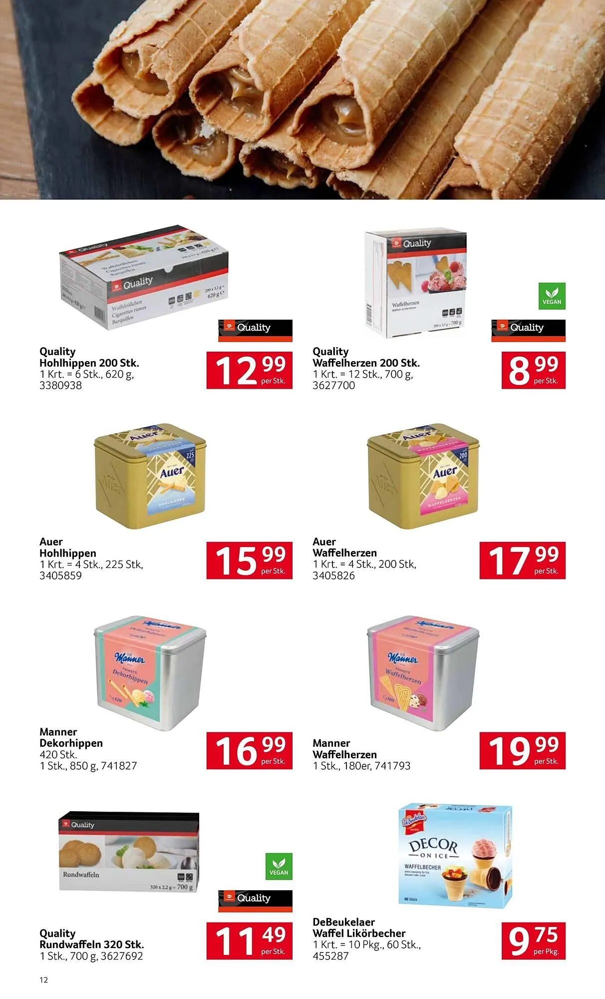 Transgourmet Flugblatt von 9. März bis 4. April 2026 - Flugblätt seite  12