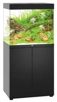 JUWEL Lido 200 Liter LED Aquarium- Schrankkombination in schwarz