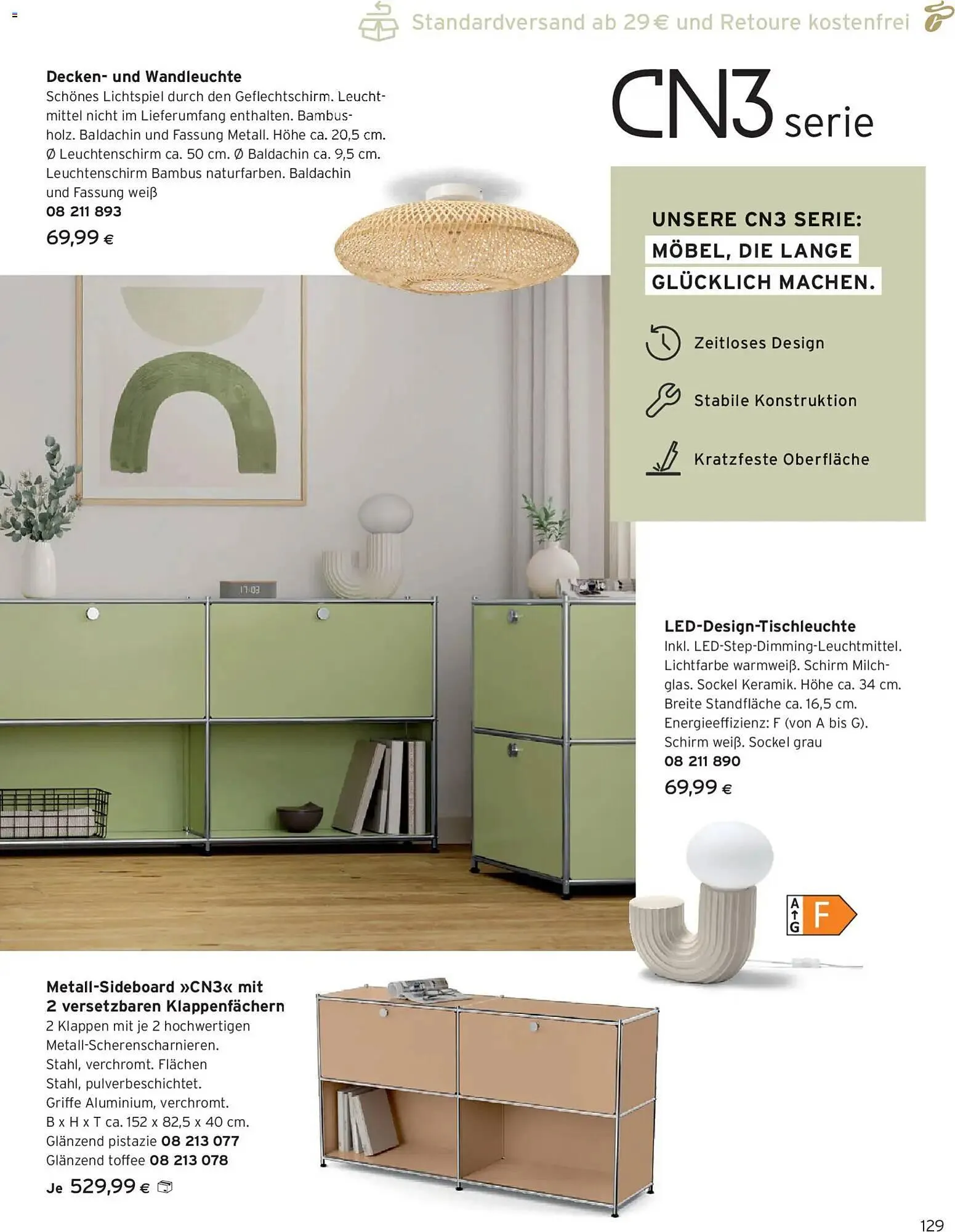 Tchibo Eduscho Flugblatt von 1. Jänner bis 31. Jänner 2026 - Flugblätt seite  129