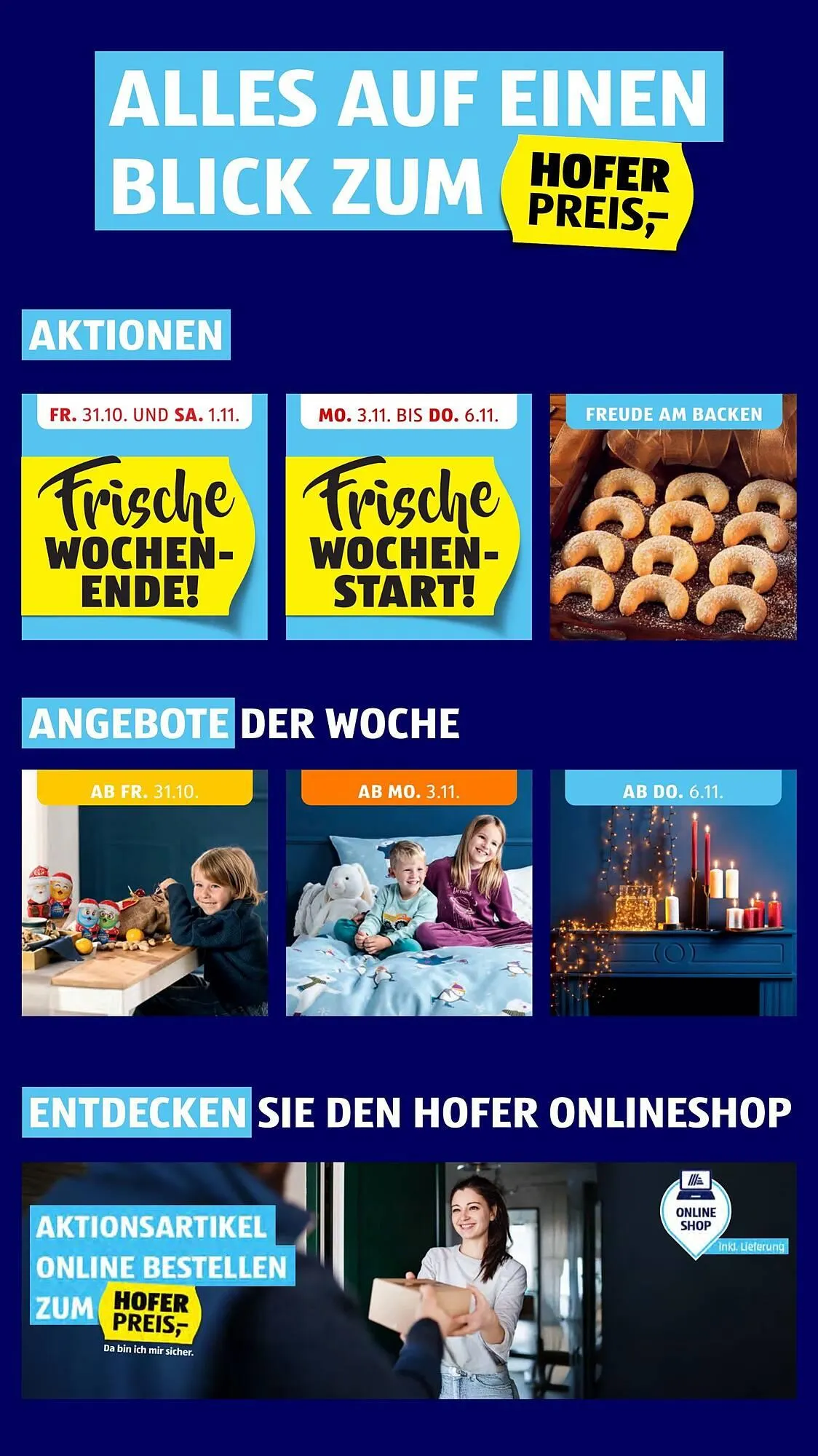 Hofer Flugblatt von 30. Oktober bis 6. November 2025 - Flugblätt seite  2