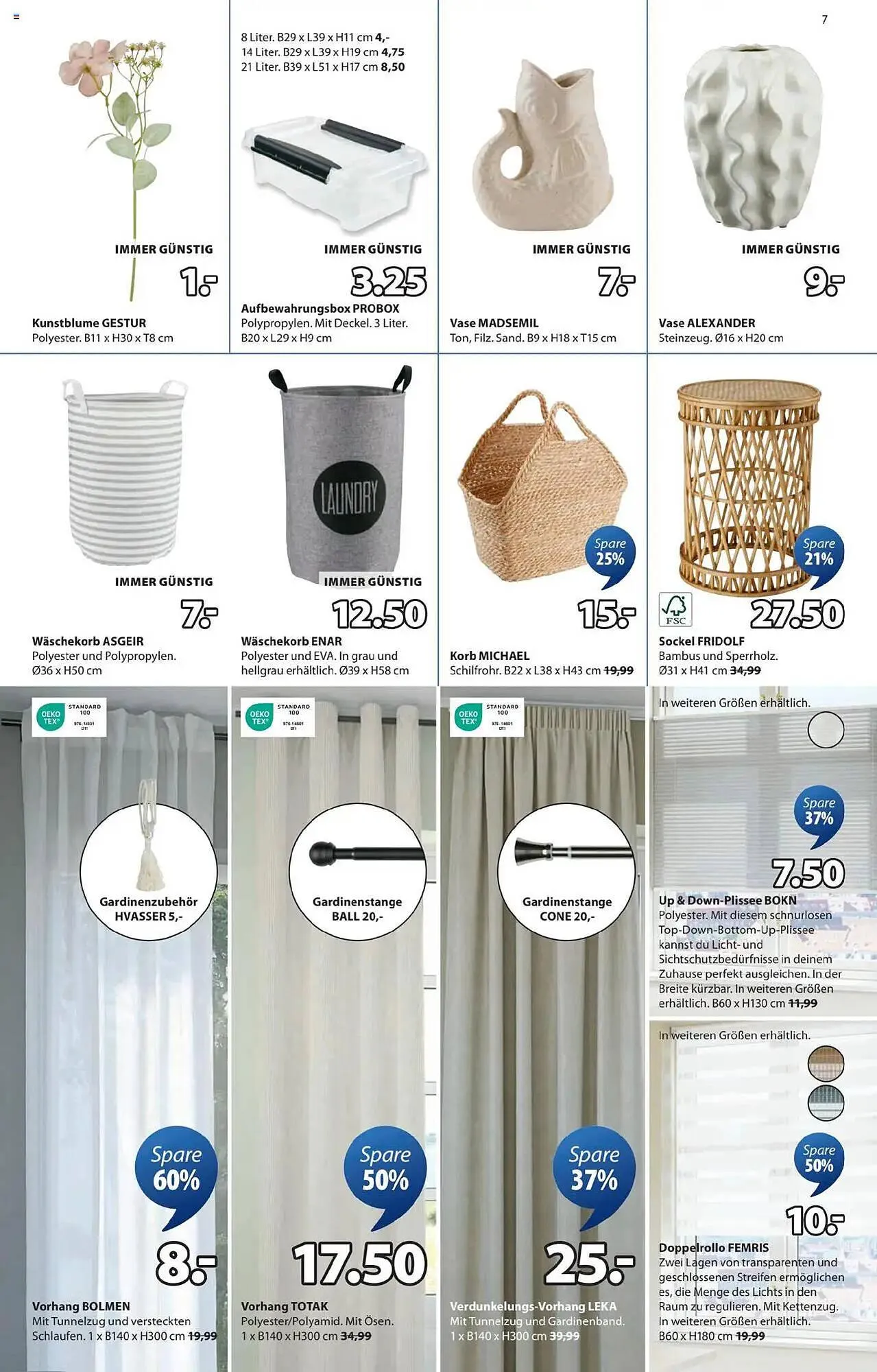 JYSK Flugblatt von 1. Oktober bis 26. Oktober 2025 - Flugblätt seite  7