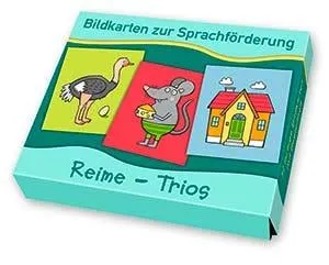 Bildkarten zur Sprachförderung. Reime - Trios