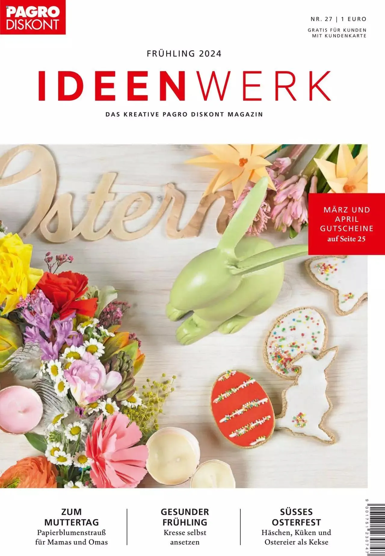 Pagro-Diskont Ideenwerk von 29. Februar bis 31. Dezember 2024 - Flugblätt seite  