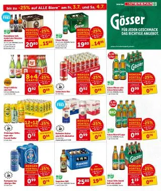 INTERSPAR Flugblatt von 1. Juli bis 15. Juli 2026 - Flugblätt seite  3