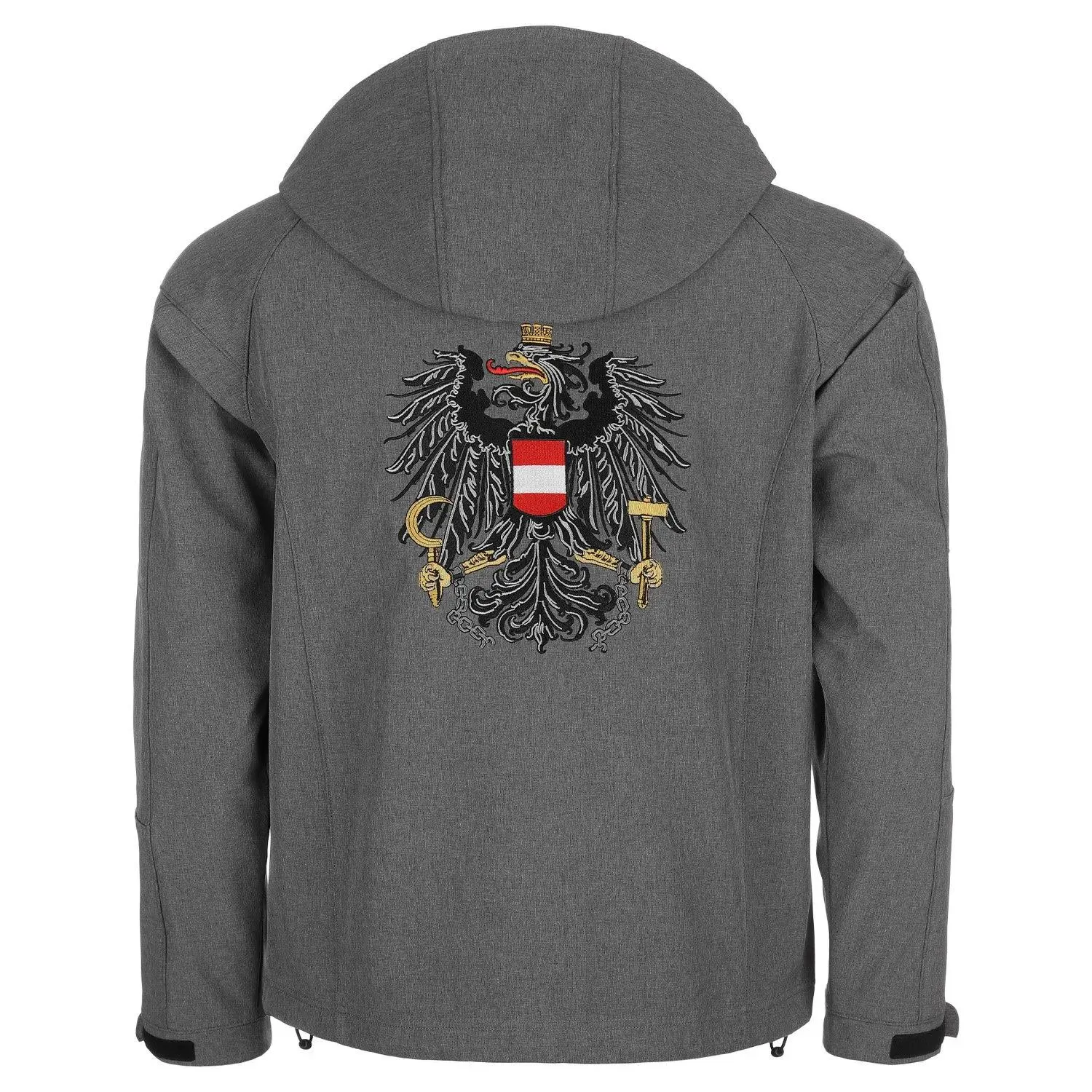 Herren Softshelljacke “Österreich”, Grau