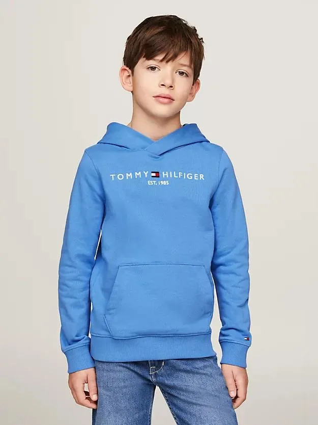 Essential Hoodie mit Logo-Stickerei