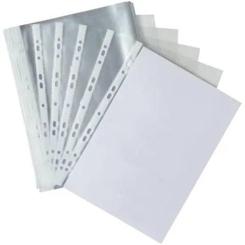 Klarsichthülle A4 50µm transparent glatt Q-CONNECT KF00311