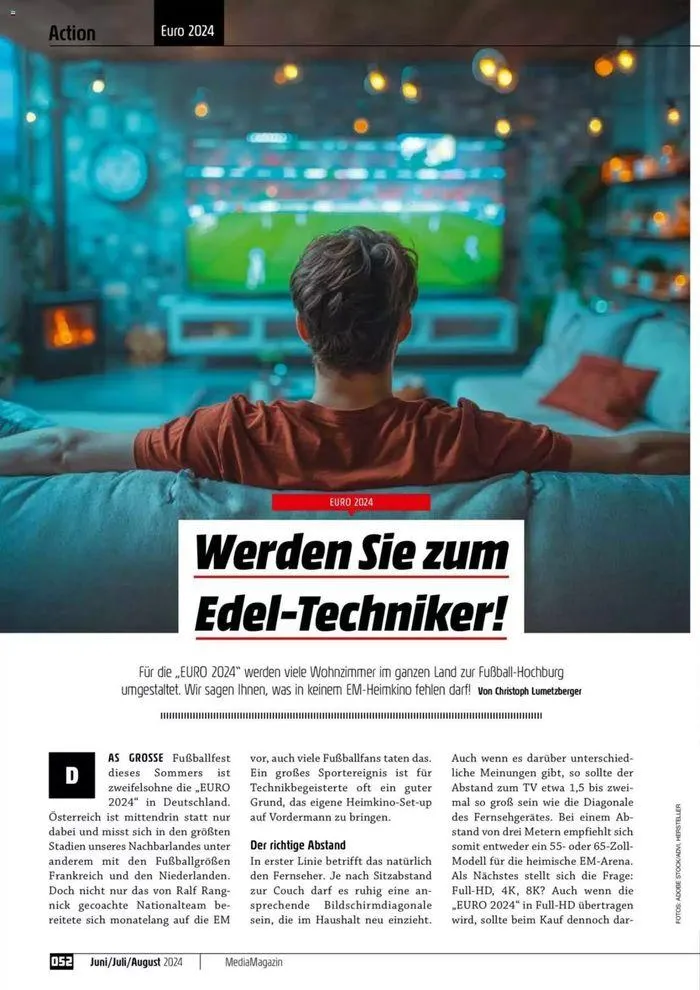 Magazin Juni/Juli/August 2024 von 7. Juni bis 31. August 2024 - Flugblätt seite 52