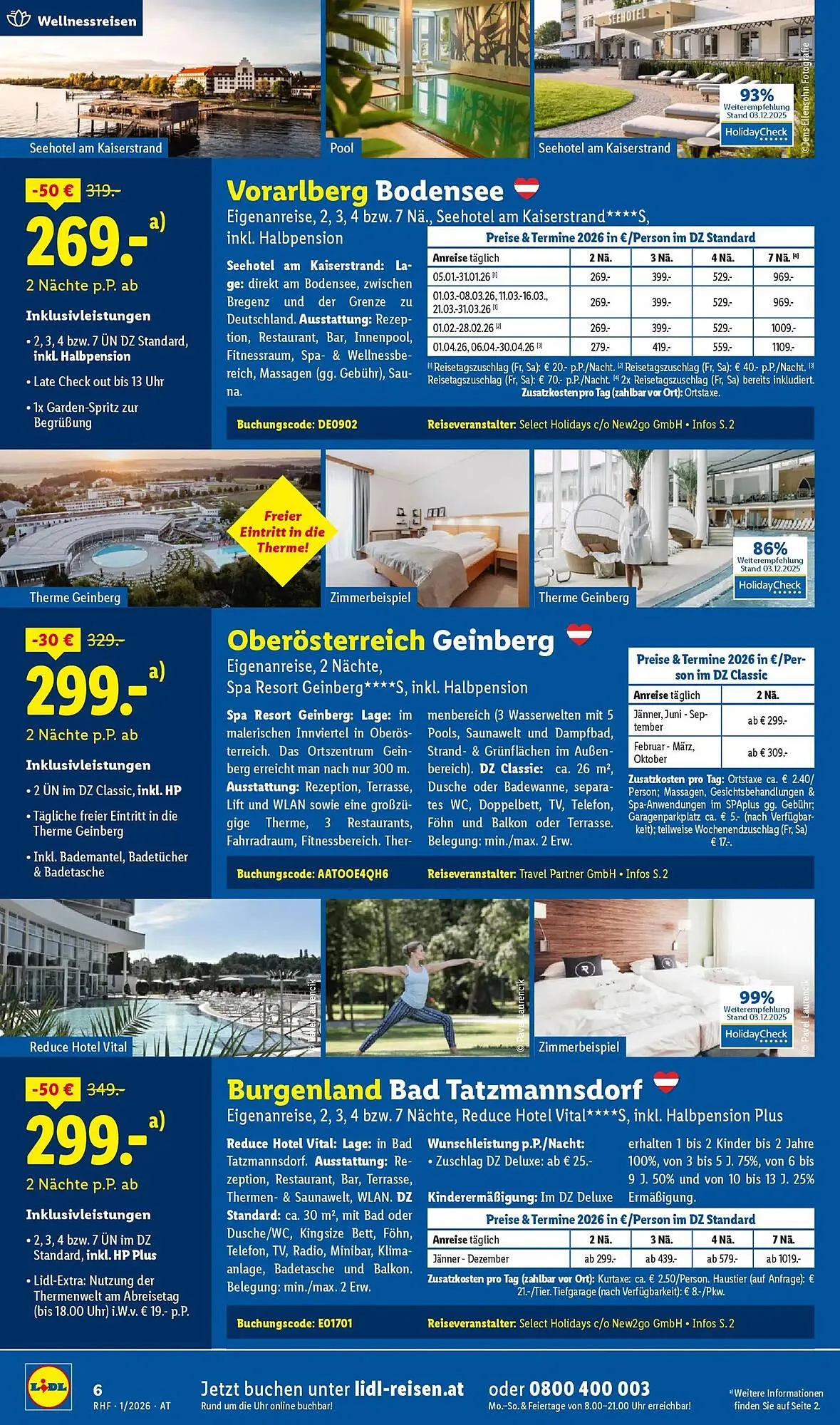Lidl Flugblatt von 29. Dezember bis 31. Jänner 2026 - Flugblätt seite 6