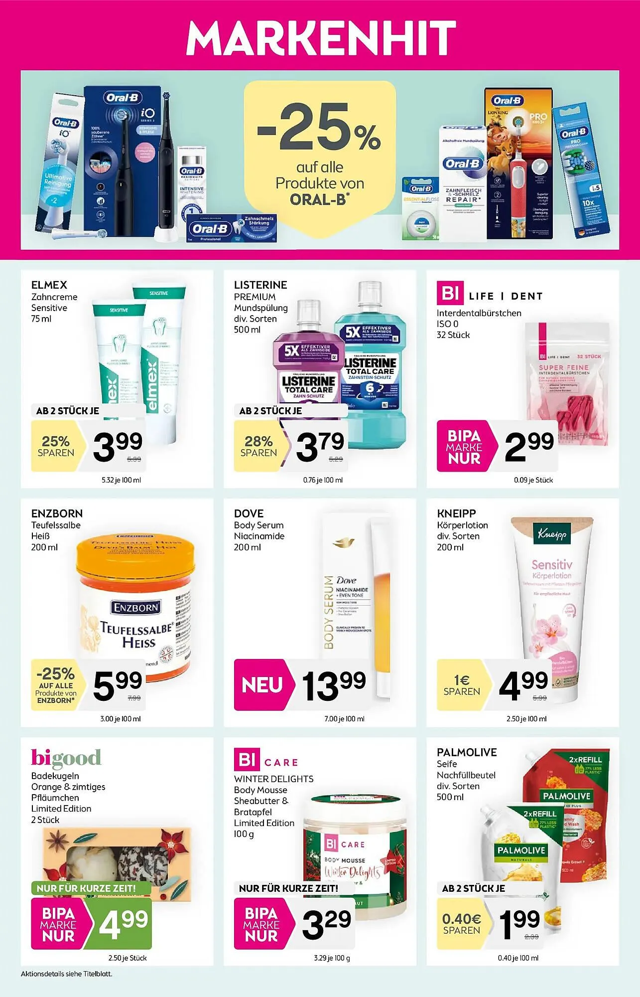 Bipa Flugblatt von 4. Dezember bis 17. Dezember 2025 - Flugblätt seite  10