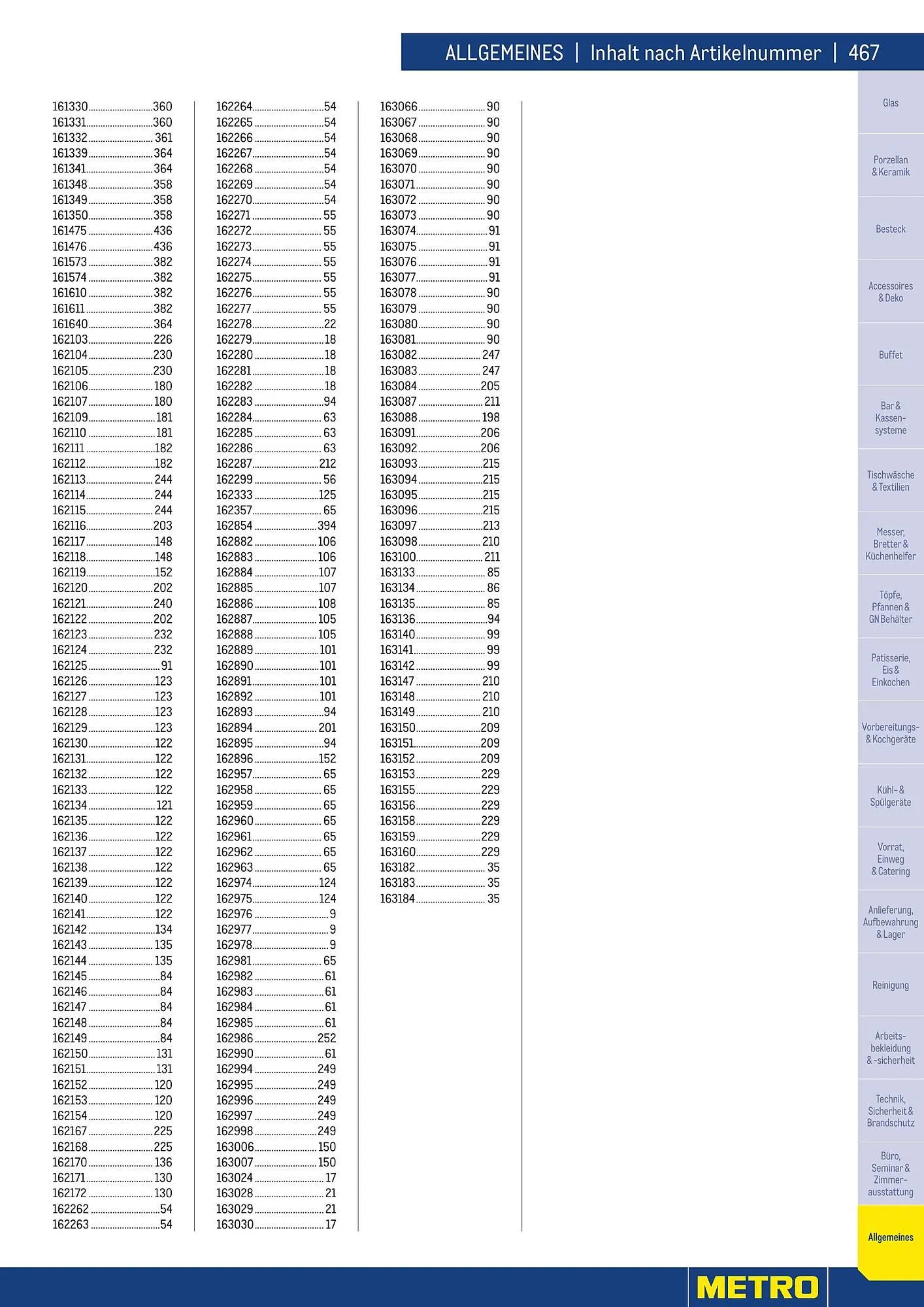 Metro Flugblatt von 25. März bis 31. Dezember 2026 - Flugblätt seite  467