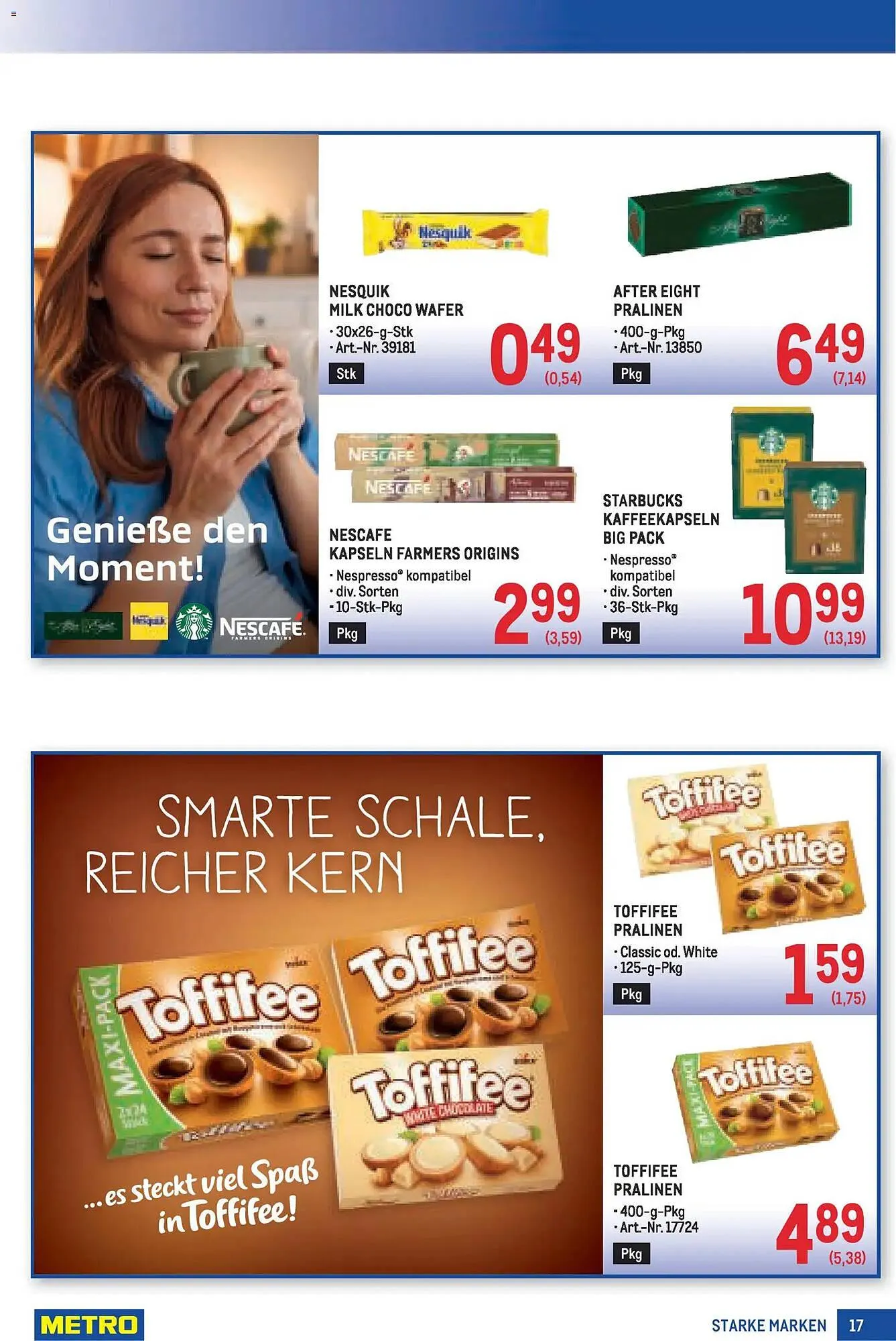 Metro Flugblatt von 19. März bis 1. April 2026 - Flugblätt seite  17