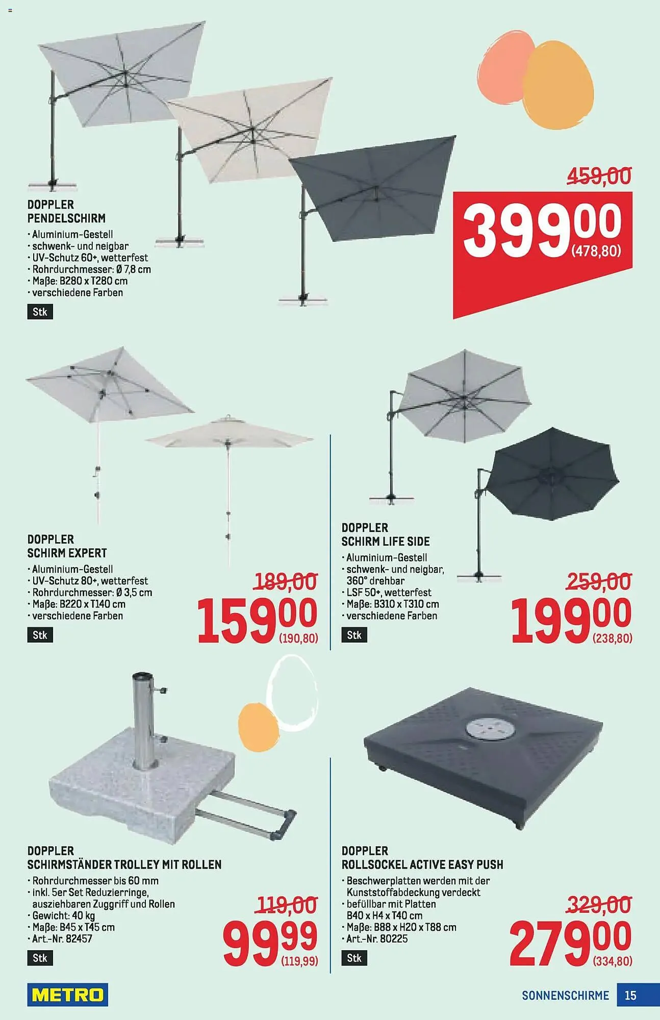 Metro Flugblatt von 19. März bis 4. April 2026 - Flugblätt seite  15