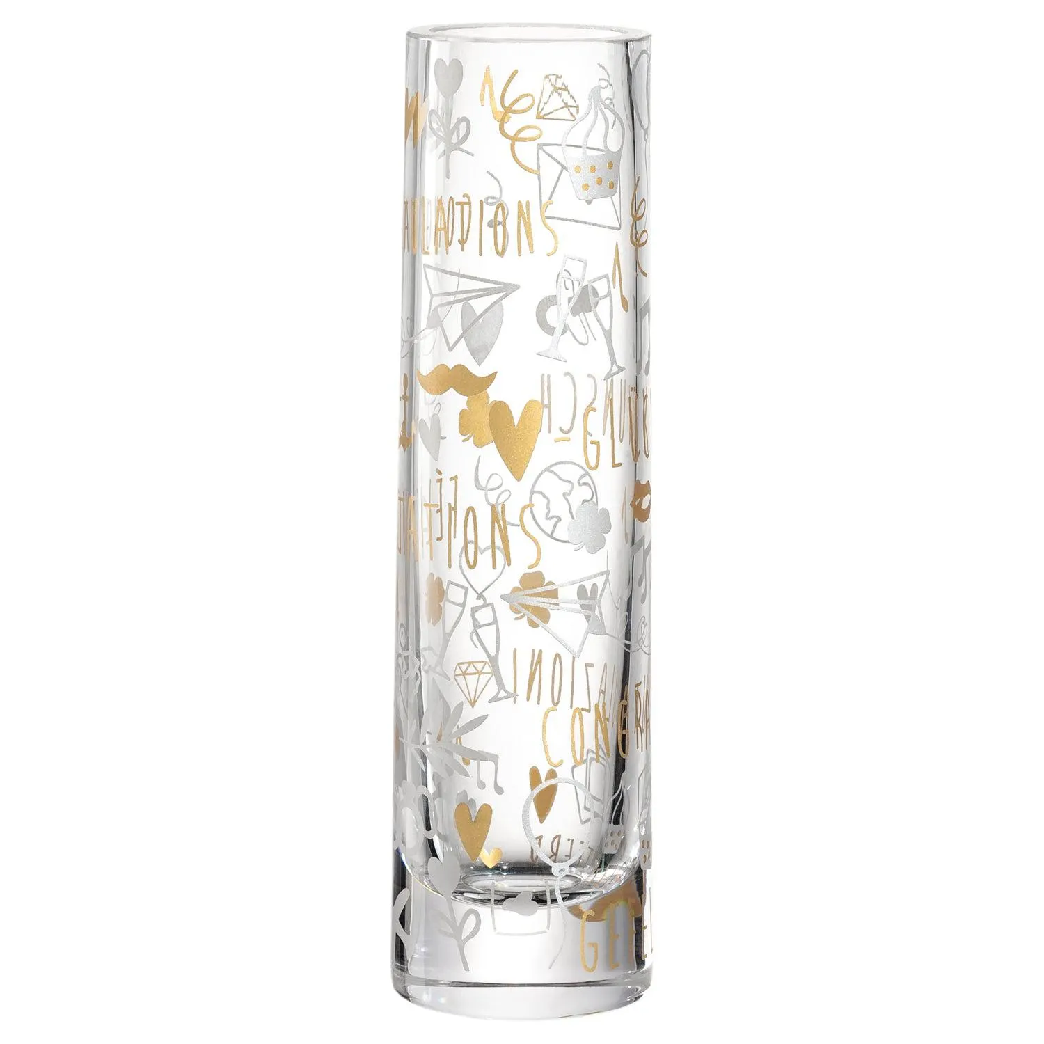 Solifleurvase EMOZIONE 16,6 cm Glückwunsch