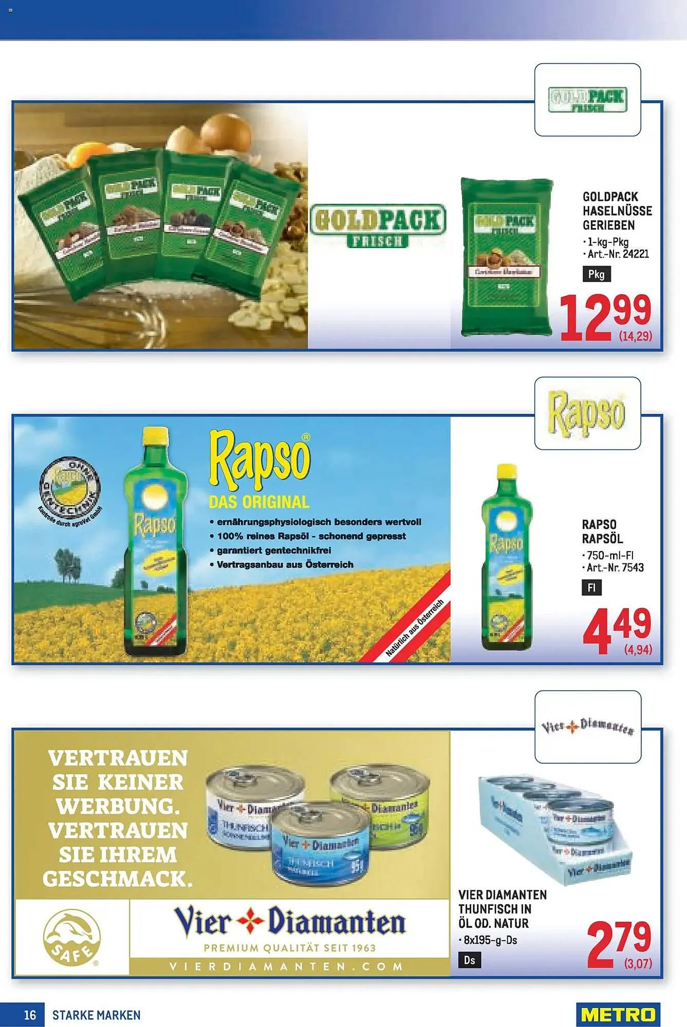 Metro Flugblatt von 13. November bis 26. November 2025 - Flugblätt seite 16