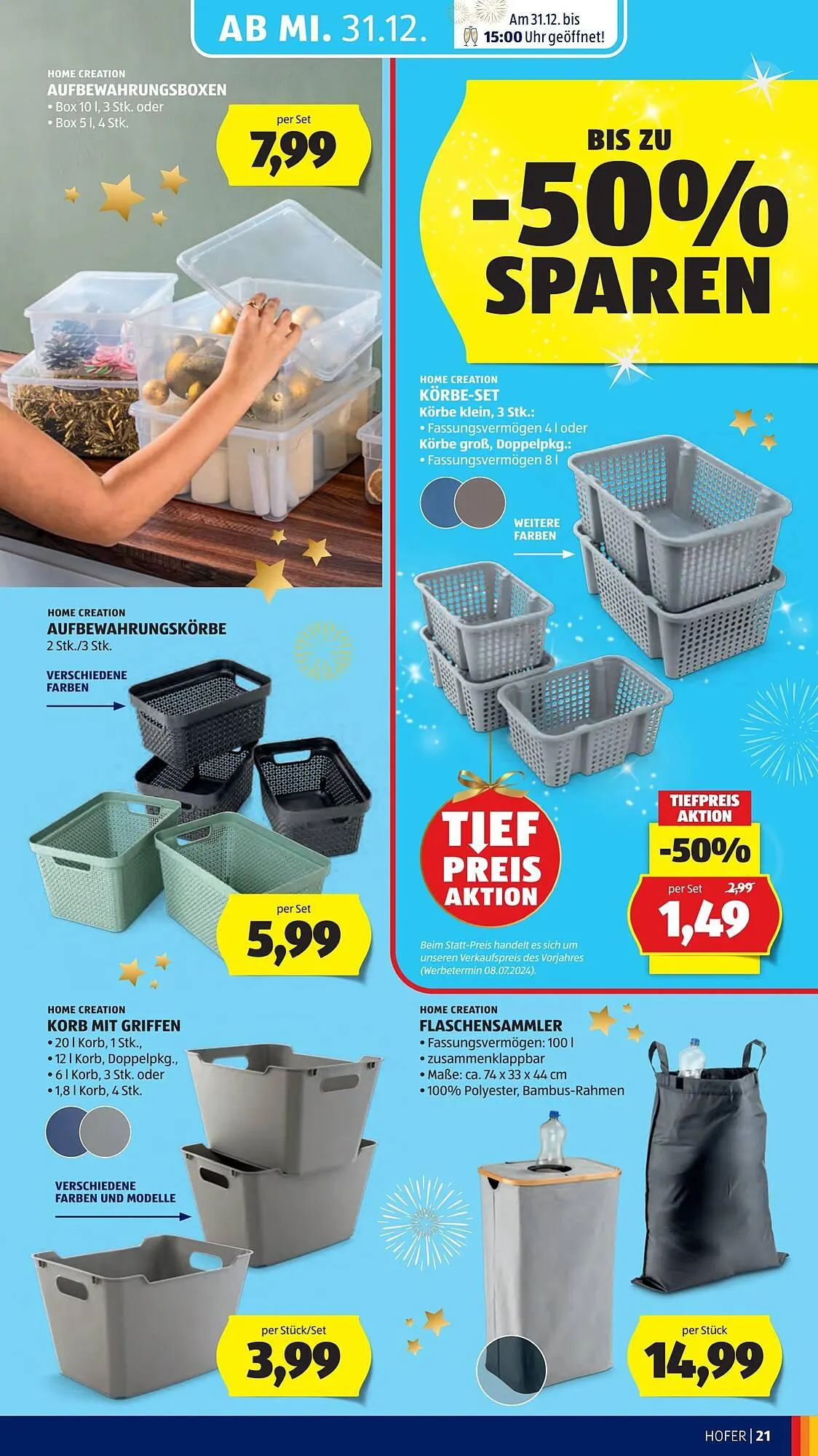 Hofer Flugblatt von 22. Dezember bis 31. Dezember 2025 - Flugblätt seite  25