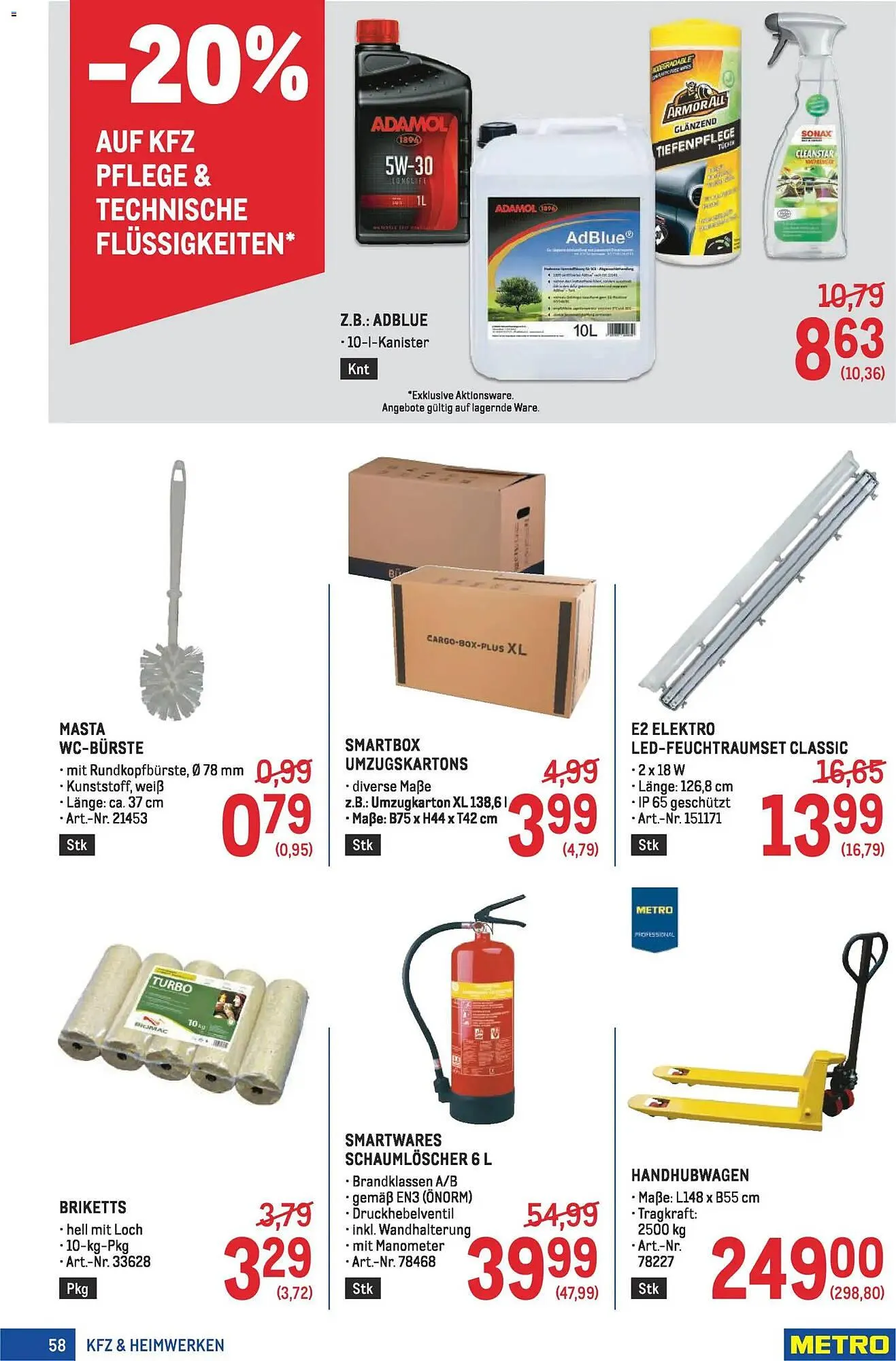 Metro Flugblatt von 8. Jänner bis 21. Jänner 2026 - Flugblätt seite  58