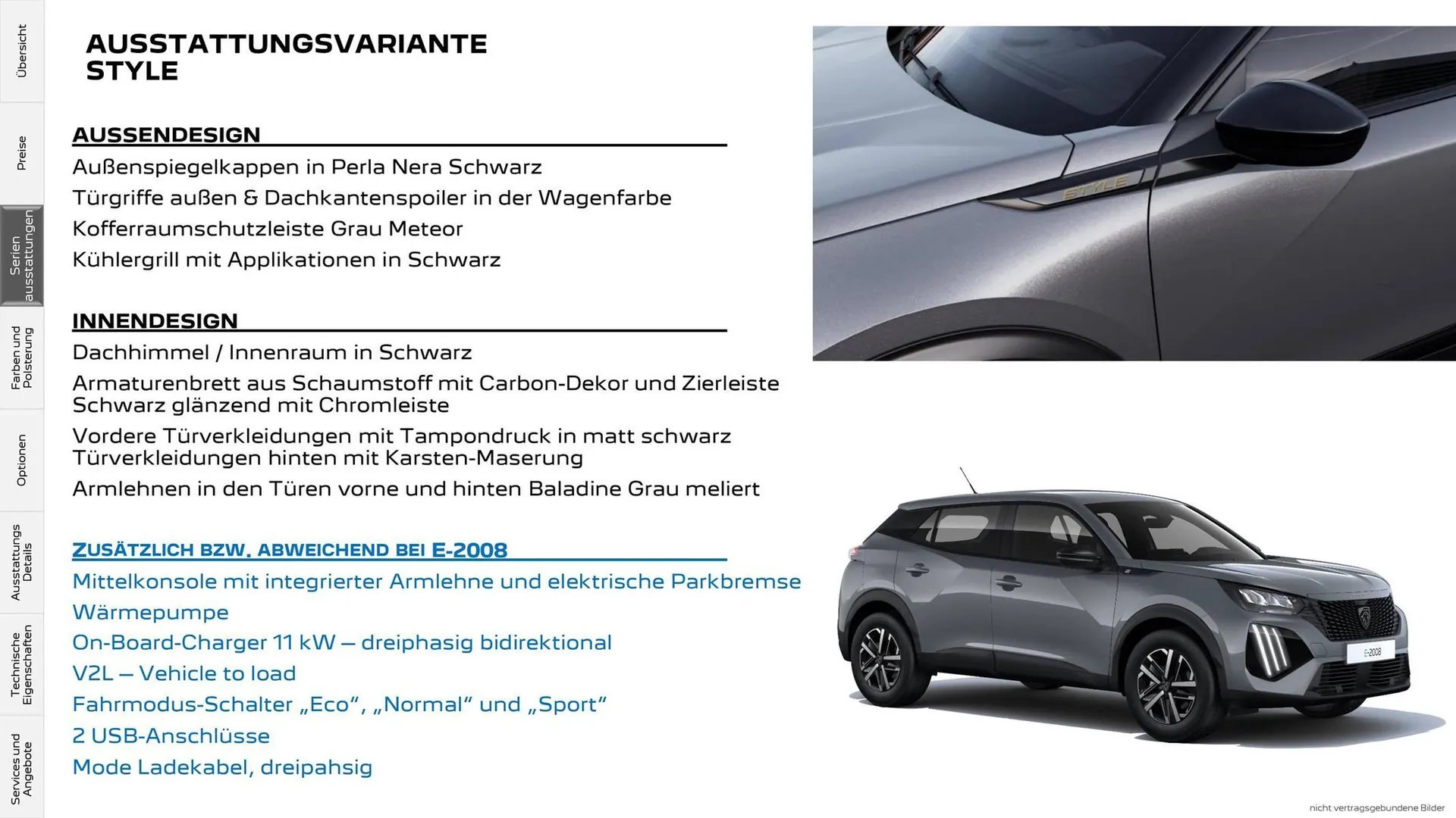 Peugeot Flugblatt von 11. November bis 31. Dezember 2025 - Flugblätt seite  7