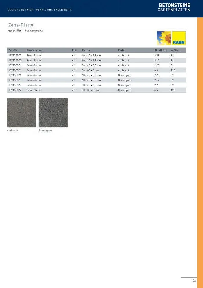 Galabau 2024/25 von 5. Juni bis 31. Dezember 2025 - Flugblätt seite  100