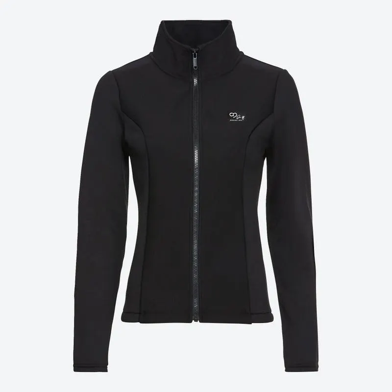Damen-Fleecejacke mit Stehkragen