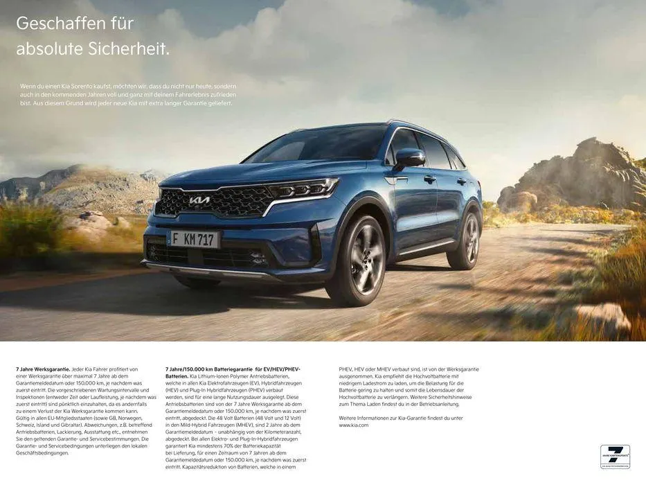 Kia Sorento von 12. März bis 12. März 2025 - Flugblätt seite 27