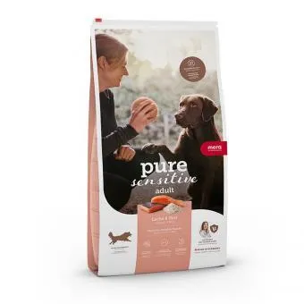 MERA pure sensitive mit Lachs, Reis für Hunde 12,5 kg