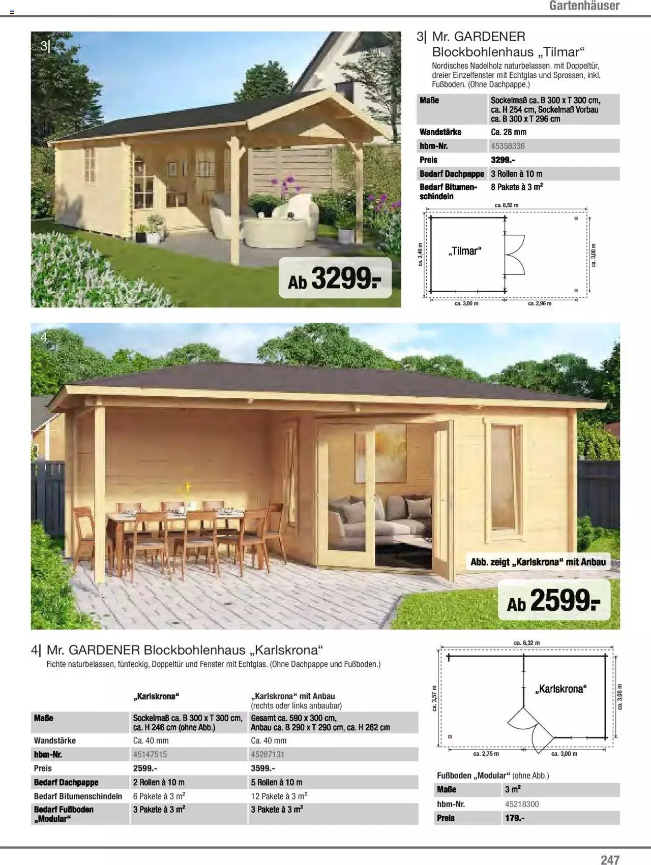 Hagebau Gartenjahr 2023 von 7. März bis 31. Dezember 2023 - Flugblätt seite  247