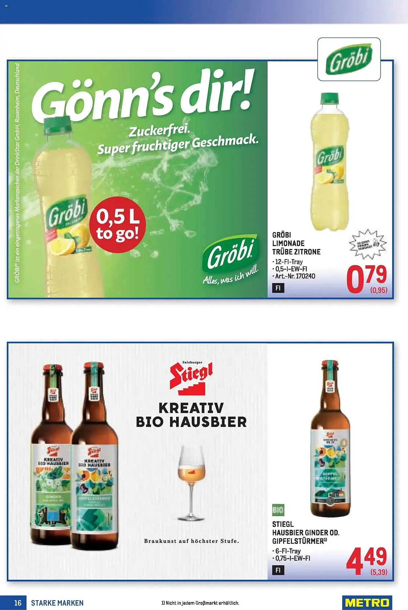 Metro Flugblatt von 5. März bis 18. März 2026 - Flugblätt seite  16