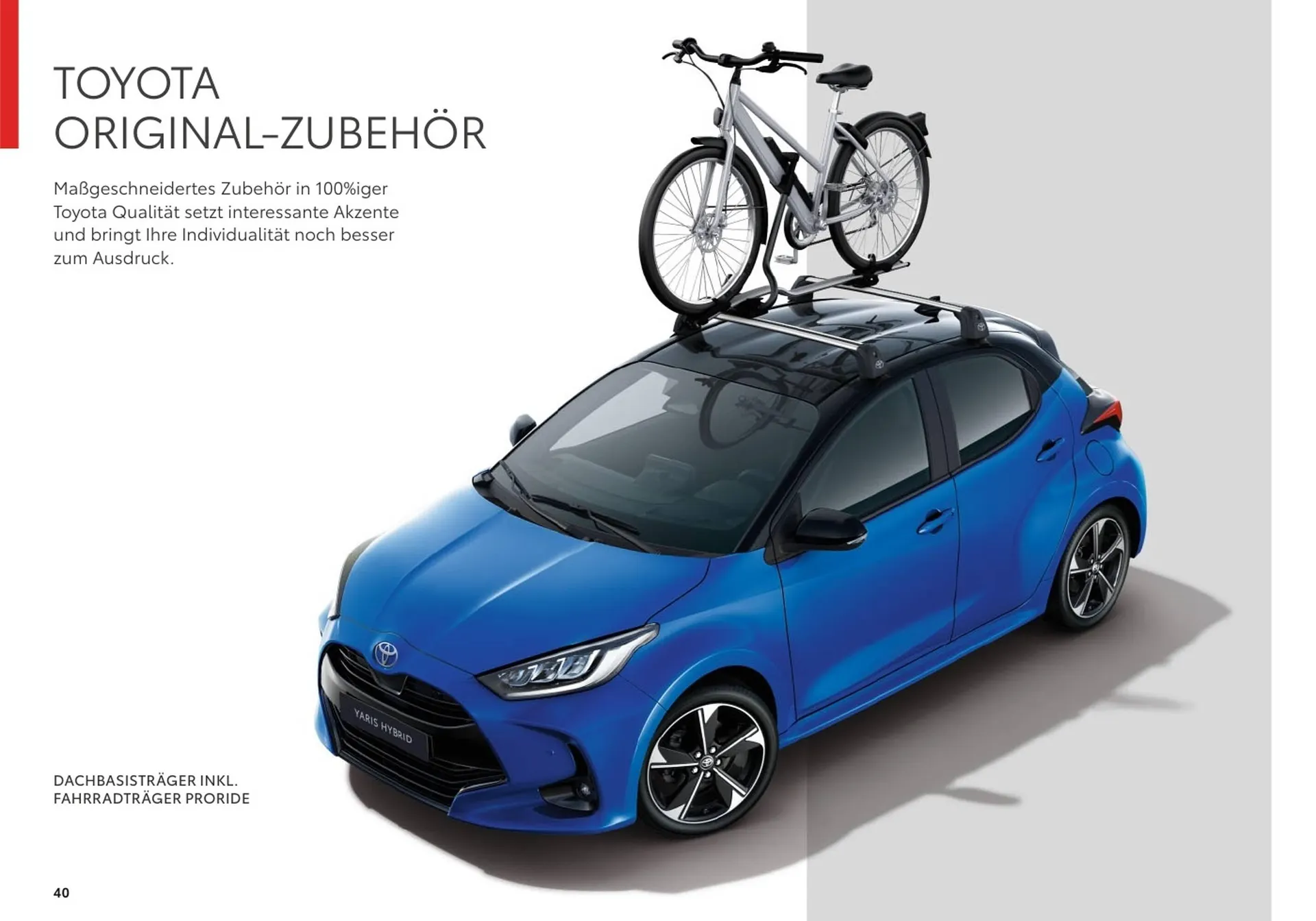 Toyota Flugblatt von 1. April bis 20. Oktober 2026 - Flugblätt seite  40