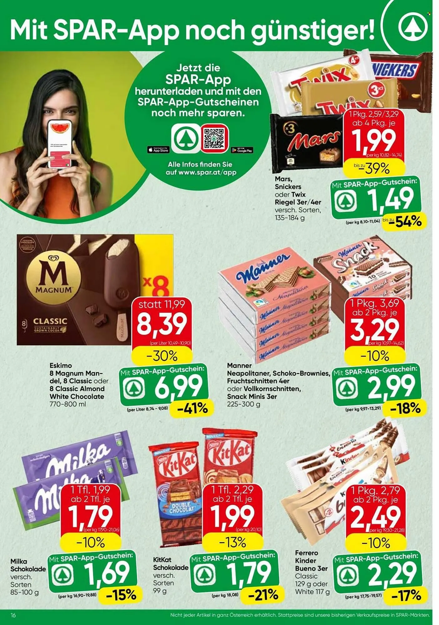 Eurospar Flugblatt von 9. April bis 22. April 2026 - Flugblätt seite  16