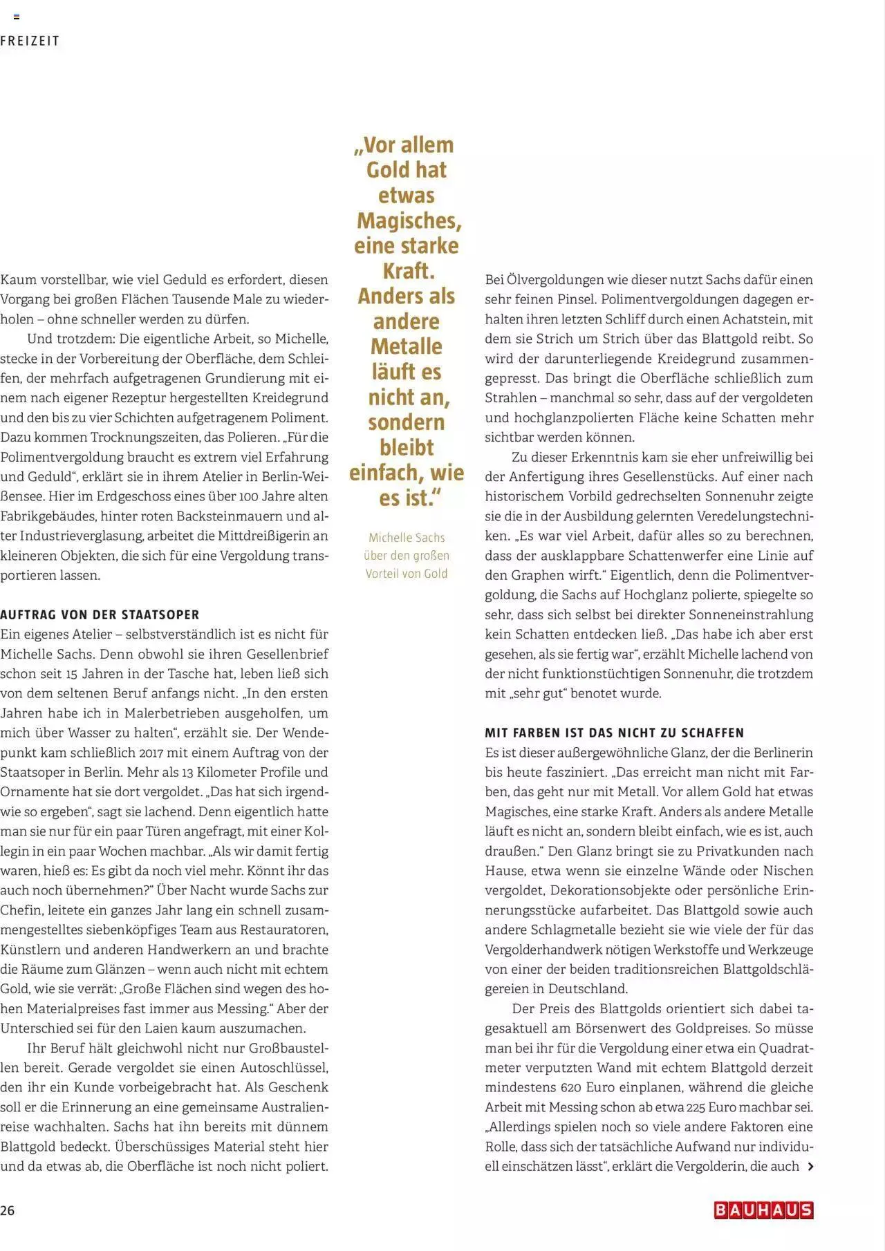 Bauhaus passt! Magazin von 24. Jänner bis 31. Dezember 2023 - Flugblätt seite  26