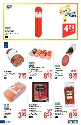 METRO Flugblatt - Metro profi von 20. August bis 2. September 2026 - Flugblätt seite  10