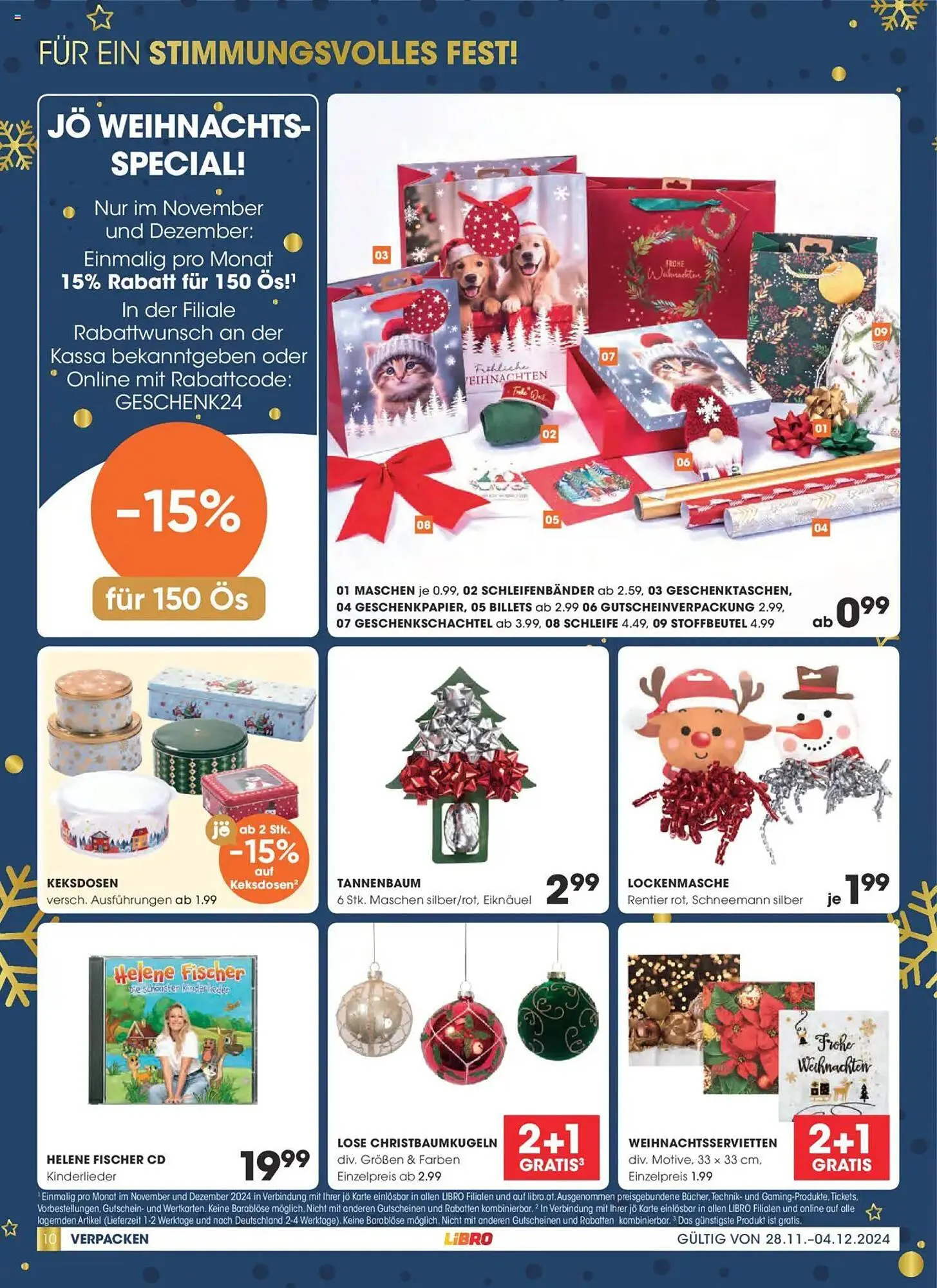 Libro Flugblatt von 28. November bis 4. Dezember 2024 - Flugblätt seite  10