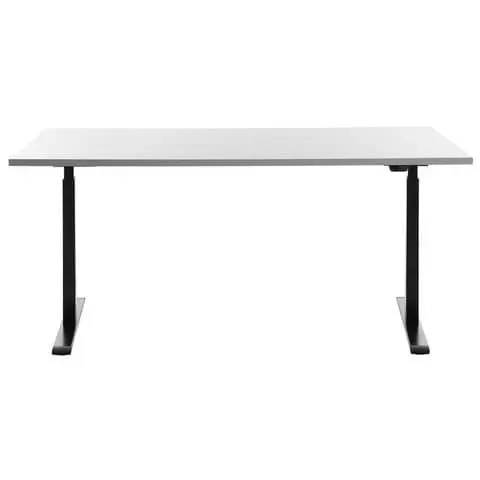 Schreibtisch 180x80cm weiß/schwarz TOPSTAR NIK200-SM-030